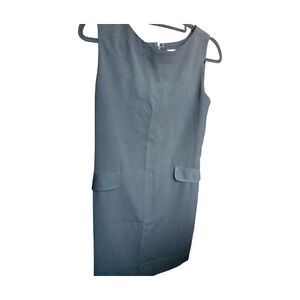 Liz Claiborne Sleeveless Dress Size 6 Black. 20" PTP